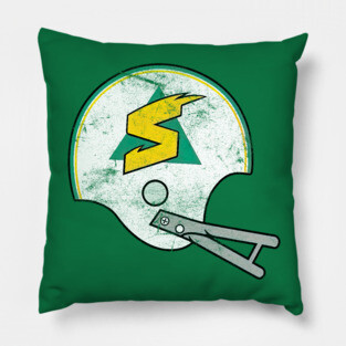 The Sacramento Surge - 90s Football Team Pillow