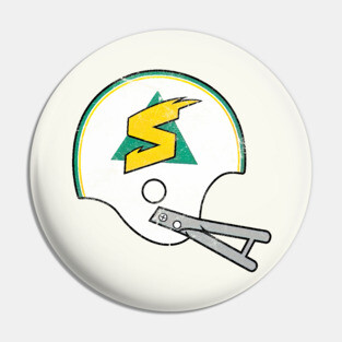 The Sacramento Surge - 90s Football Team Pin
