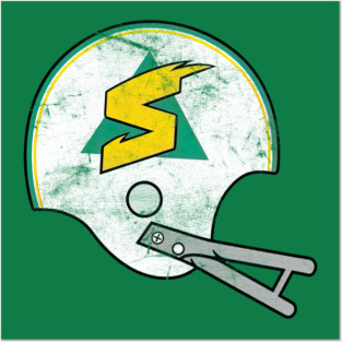 The Sacramento Surge - 90s Football Team Posters and Art