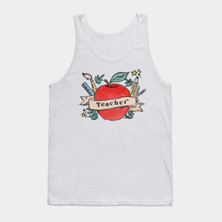 Teacher Shirt Tank Top
