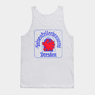 Dresden  German Brewery Logo Tank Top