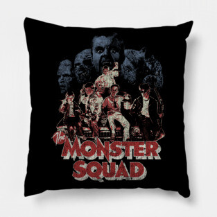The Monster Squad, cult classic, horror, 80s Pillow