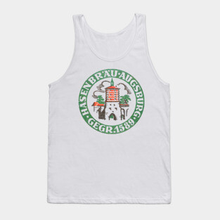 Hasenbrau -- Brewery Logo -- Vintage Aesthetic Tank Top