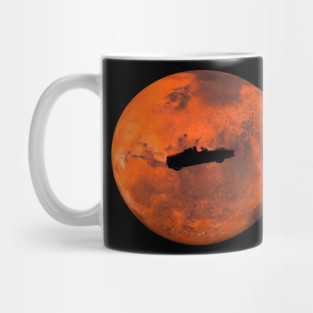Tesla Roadster in Space Mug