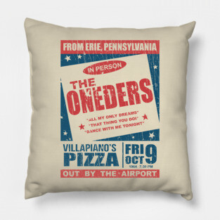 VINTAGE - the oneders villapianos Pillow