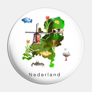 The Netherlands Pin