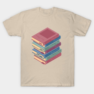 Jane Austen novels pile of books T-Shirt