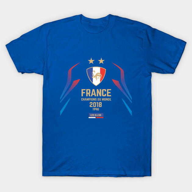 Football Shirts Tee Shirt Champions Du Monde France Football World