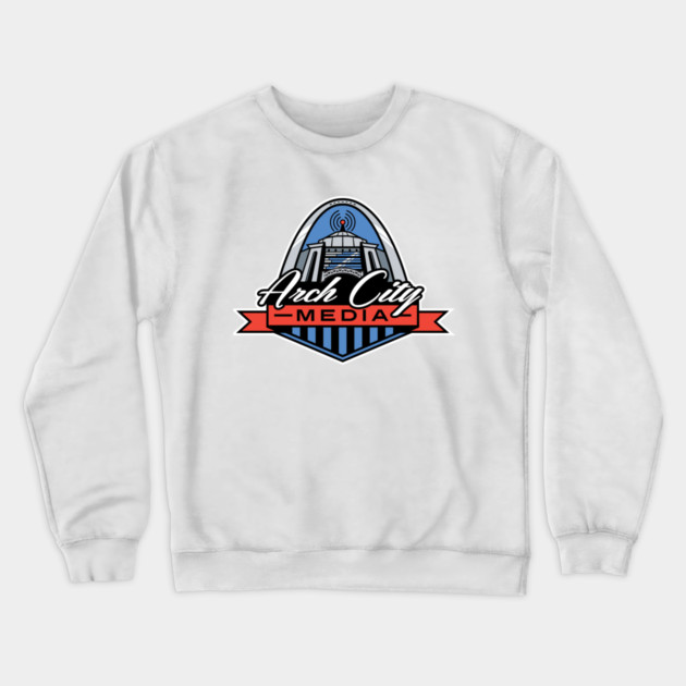 Arch City Media Crewneck Sweatshirt by Litehouse Tees