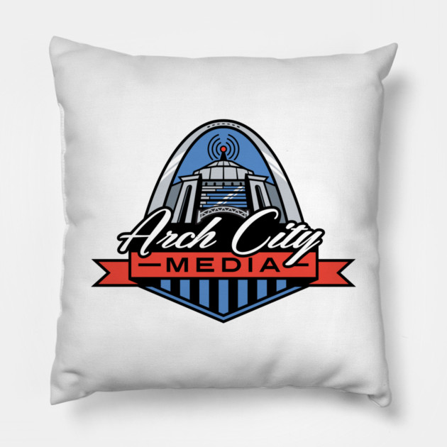 Arch City Media Pillow by Litehouse Tees