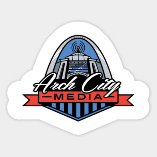 Arch City Media Sticker