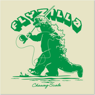 FLYZILLA: Big Adventures in Fly Fishing Posters and Art