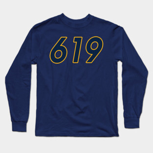 San Diego LYFE the 619!!! Long Sleeve T-Shirt