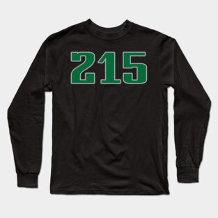 Philadelphia LYFE the 215!!! Long Sleeve T-Shirt