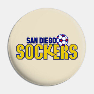 DEFUNCT - San Diego Sockers Indoor Soccer Pin