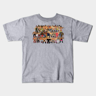 85-86 wrestling roster Kids T-Shirt