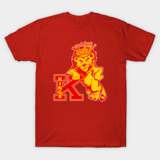 Vintage King's College (Pennsylvania) - Leo the Lion Mascot T-Shirt