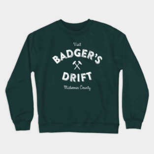Badger's Drift Tourism (Midsomer Murders) Crewneck Sweatshirt