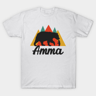 Tamil Mom Mother's Day Amma Momma Bear T-Shirt