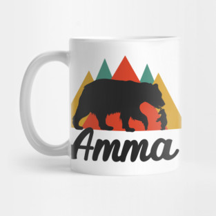 Tamil Mom Mother's Day Amma Momma Bear Mug