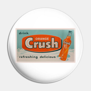 Retro Crush soda pop Pin