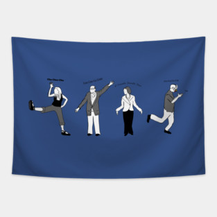 Chicken Dance Tapestry