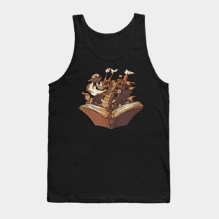 Steampunk Dragon by Tobe Fonseca Tank Top