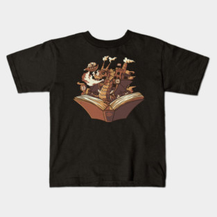 Steampunk Dragon by Tobe Fonseca Kids T-Shirt