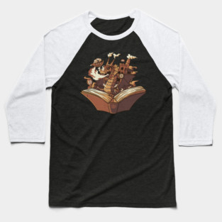 Steampunk Dragon by Tobe Fonseca Baseball T-Shirt