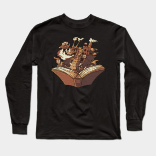 Steampunk Dragon by Tobe Fonseca Long Sleeve T-Shirt