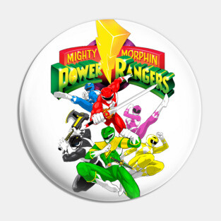 Power Rangers Action Pin