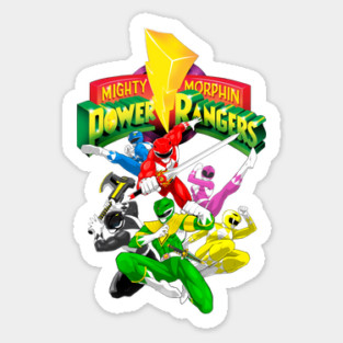 Power Rangers Action Sticker
