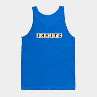 SHVITZ Scrabble Tank Top