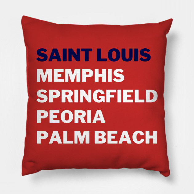 Homegrown STL Pillow by Litehouse Tees