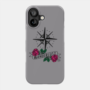 Wanderlust Compass Rose Phone Case