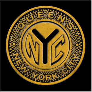 Queens Token Posters and Art