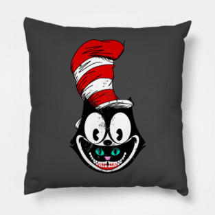 All Cats Are a Little Mad Pillow