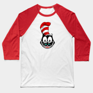 All Cats Are a Little Mad Baseball T-Shirt