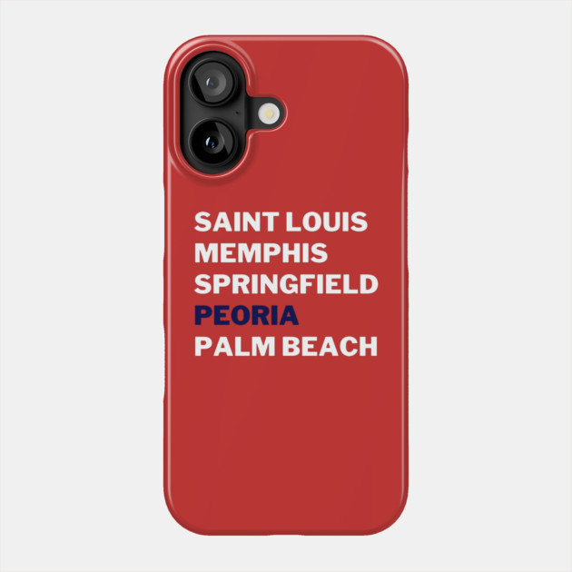 Homegrown Peoria Phone Case by Litehouse Tees