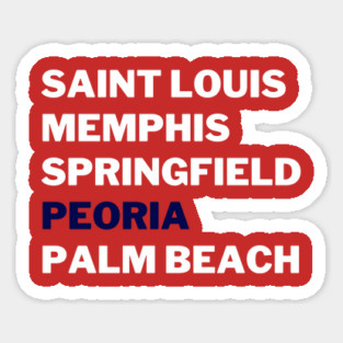 Homegrown Peoria Sticker