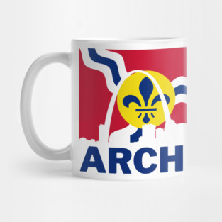 Arch City Skyline Mug