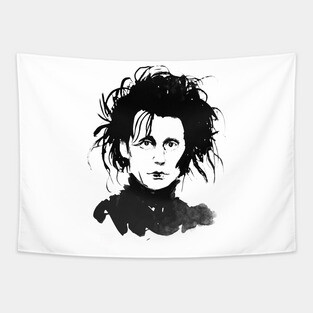 edward scissorhands Tapestry
