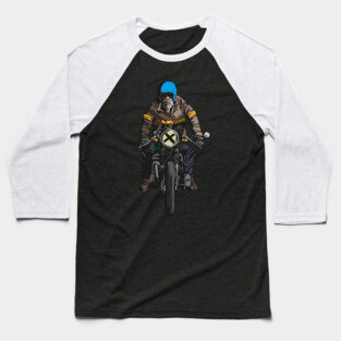 Biker Baseball T-Shirt