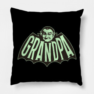Grandpa Munster Pillow