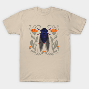 Cicada Bug in the Garden T-Shirt