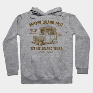 Bamboo Island Taxi - Gilligan's Island Hoodie