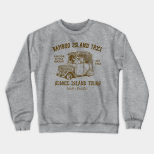 Bamboo Island Taxi - Gilligan's Island Crewneck Sweatshirt
