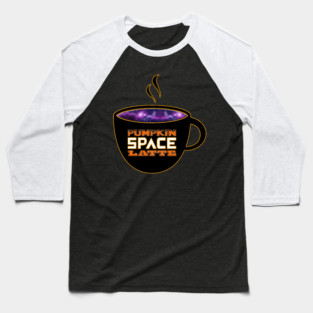 Pumpkin Space Latte Baseball T-Shirt