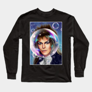 Labyrinth with Bubbles Long Sleeve T-Shirt