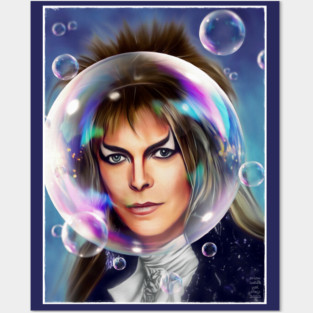 Labyrinth with Bubbles Posters and Art